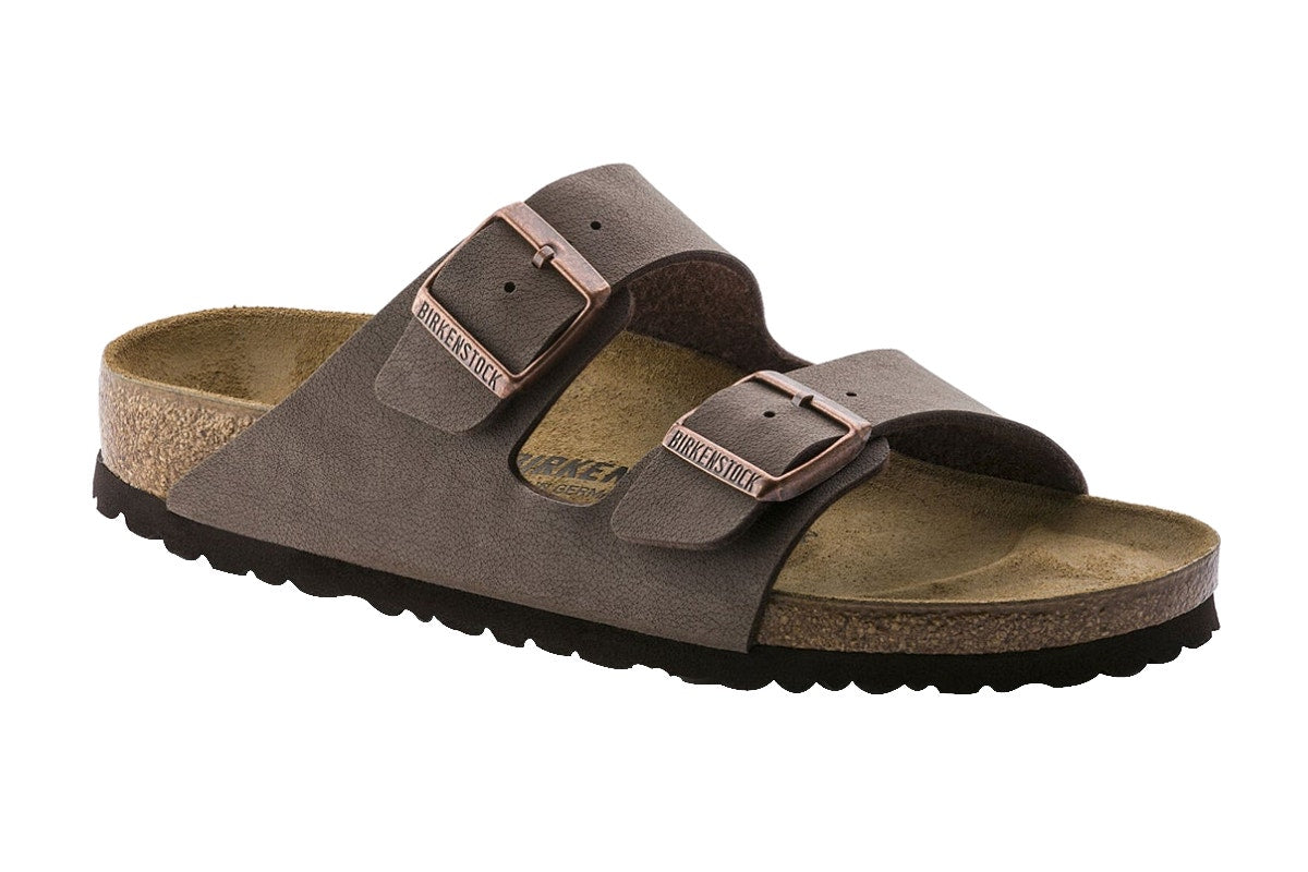 Birkenstock Arizona Birkibuc Sandals (Mocca, Size 36 EU)