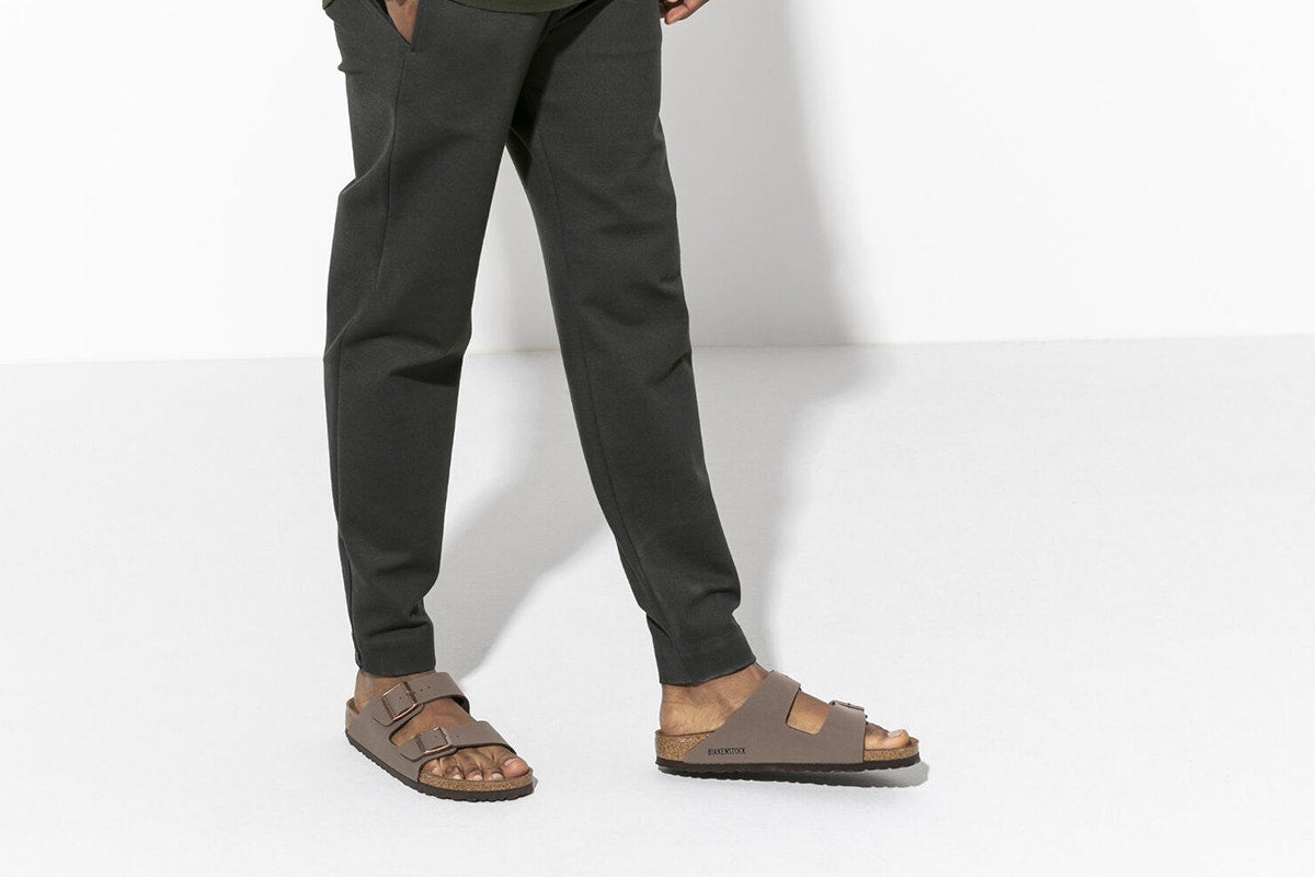 Birkenstock Arizona Birkibuc Sandals (Mocca, Size 36 EU)