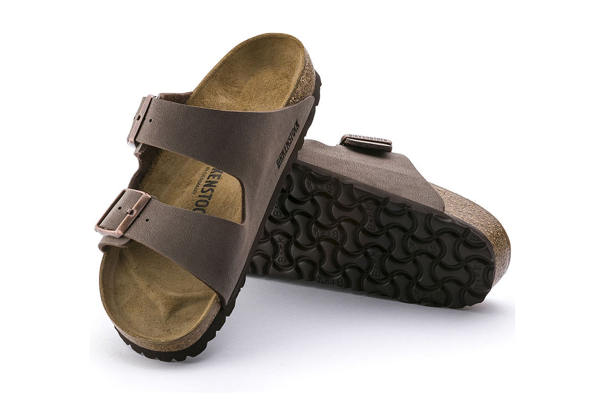 Birkenstock Arizona Birkibuc Sandals (Mocca, Size 36 EU)