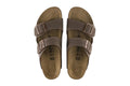 Birkenstock Arizona Birkibuc Sandals (Mocca, Size 36 EU)