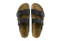 Birkenstock Unisex Arizona Birko-Flor Narrow-Fit Sandal  - Black - SuperSaverAU - view 2