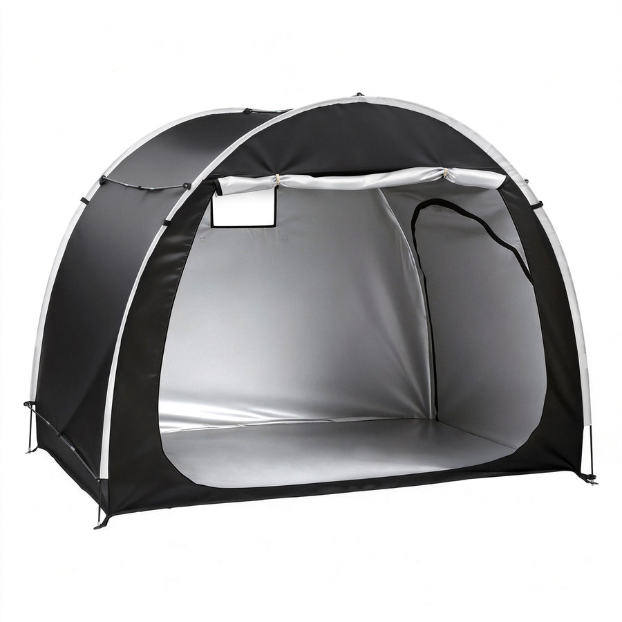 Giantz Bike Storage Tent – Black UV Protection 200 x 150 x 165cm