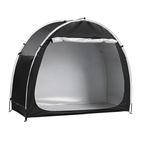 Giantz Bike Storage Tent – Black UV Protection 200 x 80 x 165cm