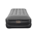 Bestway Single Inflatable Air Mattress with Built-In Pump - Black