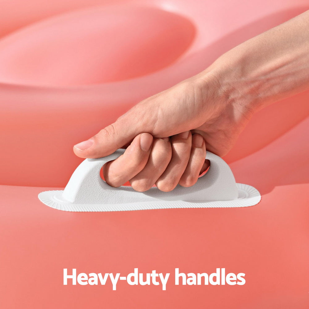 Bestway Inflatable Flamingo Float Rider 148x127CM with Heavy-Duty Handles - SuperSaverAU - view 5