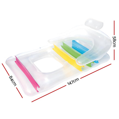 Bestway Inflatable Lounge Float - Pool Pillow Bed, Fun & Relaxation