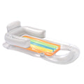Bestway Inflatable Pool Lounge 63.5" x 33" with Cup Holders & Repair Patch - SuperSaverAU - view 3