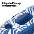 Bestway Inflatable Pool Lounge 1.98m x 1.12m with Sunshade & Cup Holder - SuperSaverAU - view 4
