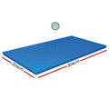 Bestway Pool Cover 3.04m x 2.05m for 3.00m x 2.01m Above Ground Pools, Durable PE - SuperSaverAU - view 2