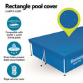 Bestway Pool Cover 3.04m x 2.05m for 3.00m x 2.01m Above Ground Pools, Durable PE - SuperSaverAU - view 5