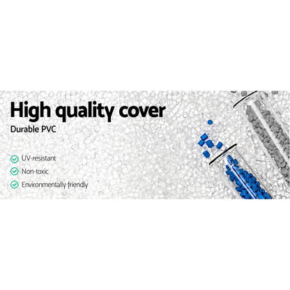Bestway PVC Pool Cover 3.7m with Drainage Holes & Rope Ties for 12ft Pool