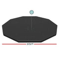 Bestway Pool Cover 3.05m Round Above Ground PVC with Drain Holes & Rope Ties - SuperSaverAU - view 2