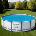Bestway Pool Cover 4.17m Round - Durable, Solar Heat Retention, Minimizes Debris - SuperSaverAU - view 1