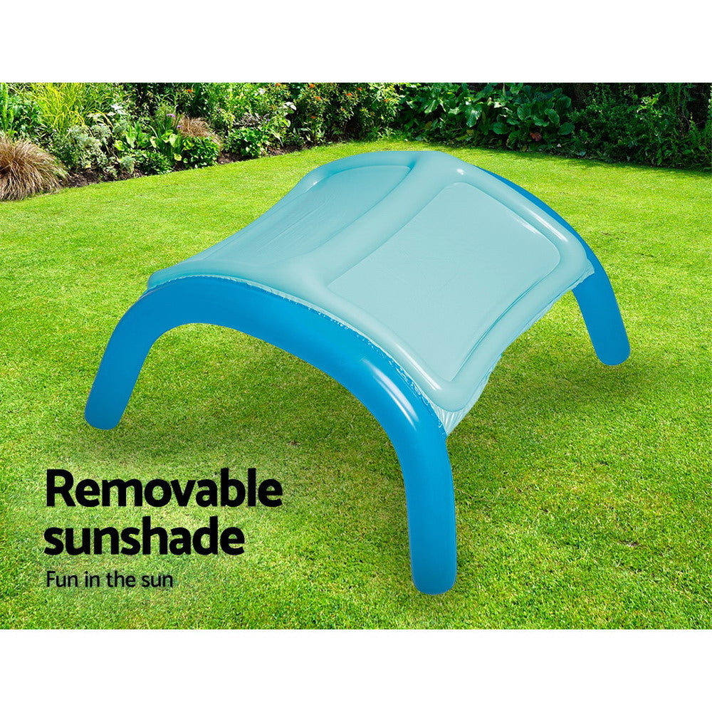 Bestway Canopy Play Pool 140x140x114cm Inflatable Swimming Pool with Sunshade - SuperSaverAU - view 4