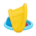 Bestway Kids Play Pool 115x89x76cm Inflatable w/ Sunshade & Sorting Game 31L - SuperSaverAU - view 3