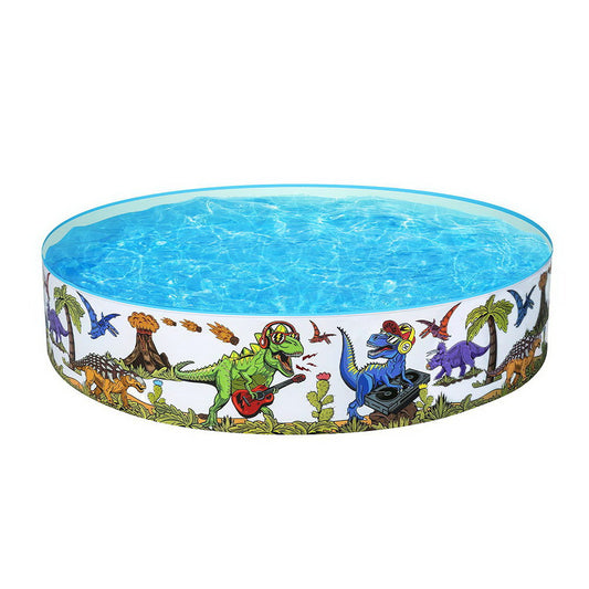 Bestway Dinosaurous Fill-n-Fun Pool 183x38cm for Kids 2+ Years, 946L