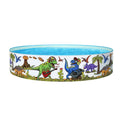 Bestway Dinosaurous Fill-n-Fun Pool 183x38cm for Kids 2+ Years, 946L - SuperSaverAU - view 3