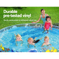 Bestway Fill-n-Fun Play Pool 244x46cm Easy Setup Rigid PVC with Marine Graphics - SuperSaverAU - view 5