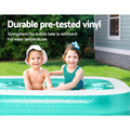 Bestway Kids Inflatable Play Pool 200x146x48cm, 450L, Easy Inflate, Sturdy Vinyl - SuperSaverAU - view 4