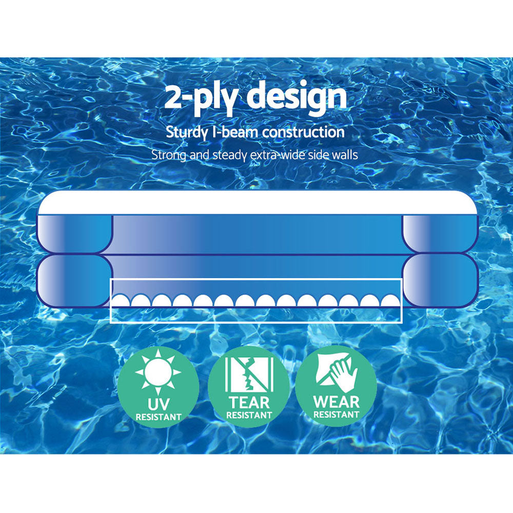 Bestway Inflatable Kids Above Ground Swimming Pool 262x175x51cm, 778L, Durable Vinyl