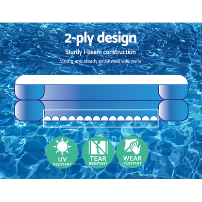 Bestway Inflatable Kids Above Ground Swimming Pool 262x175x51cm, 778L, Durable Vinyl