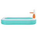 Bestway Kids Inflatable Basketball Play Pool 251x168cm with Drain Valve - SuperSaverAU - view 3