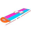 Bestway Inflatable Water Slide 4.88m Double-Lane with Llama Surf Riders - SuperSaverAU - view 2