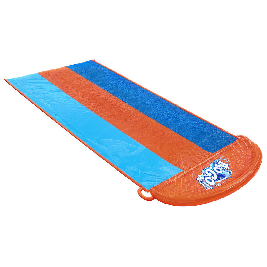Bestway Inflatable Water Slide 4.88m with Triple Lanes, Water Jets & Pool - SuperSaverAU - view 1