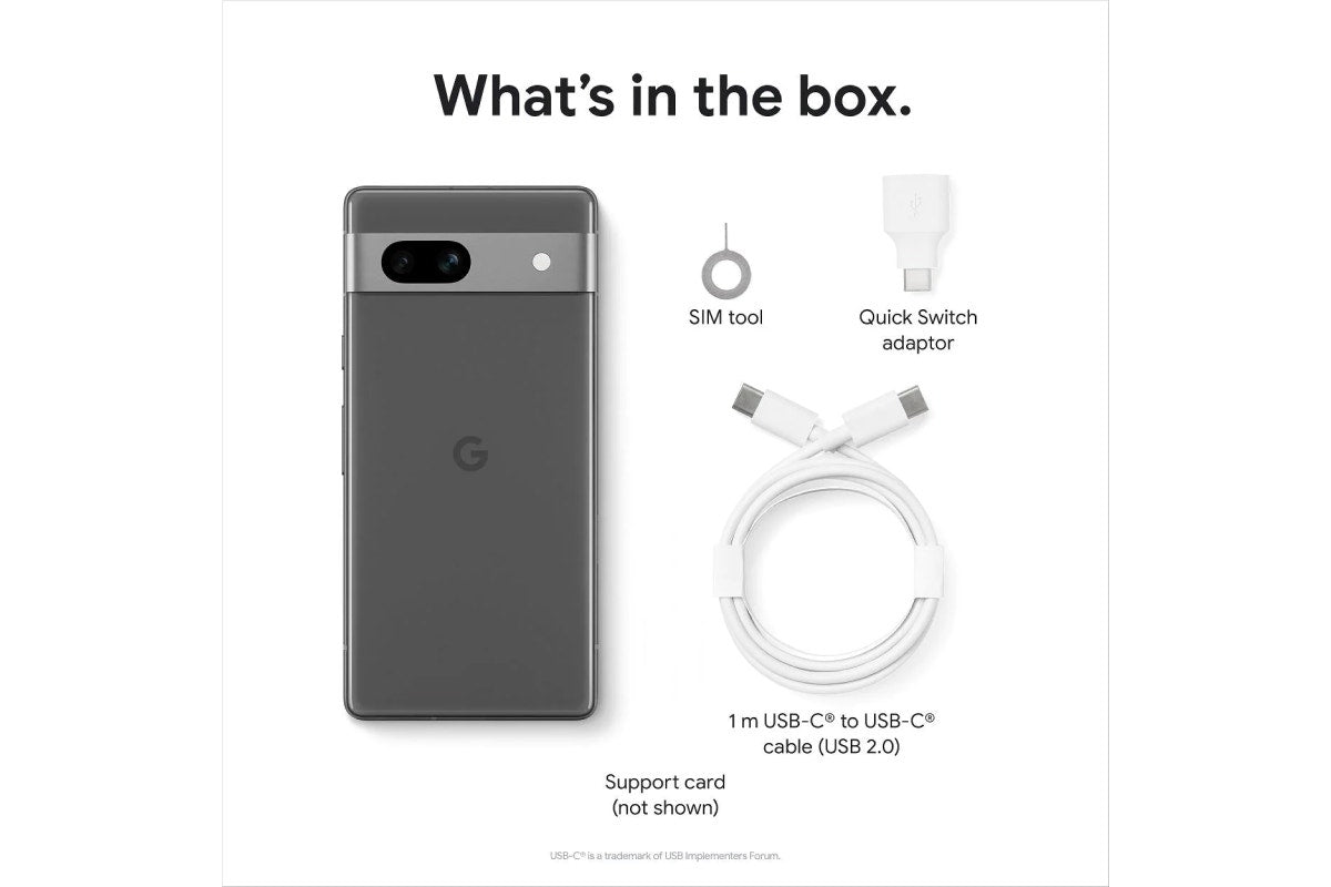 Google Pixel 7a 5G - 128GB, Charcoal - Brand New - SuperSaverAU - view 10