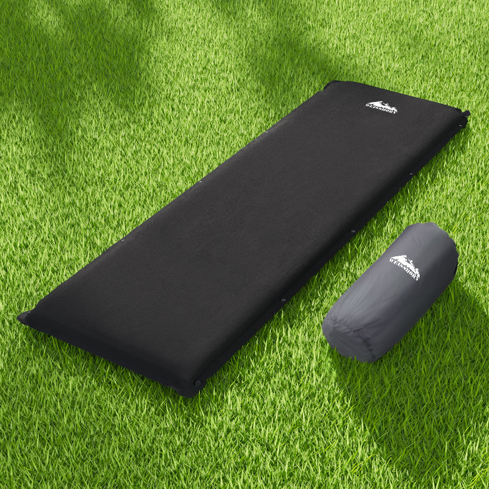 Weisshorn Self-Inflating Mat 187x66x9.5cm, Durable, Water-Resistant, Carry Bag - SuperSaverAU - view 5
