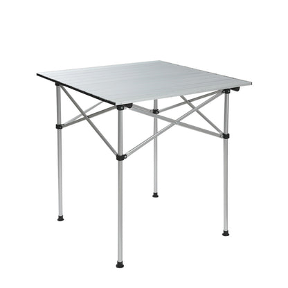 Weisshorn 70CM Folding Camping Table - Lightweight Aluminium, 30KG Capacity, Portable
