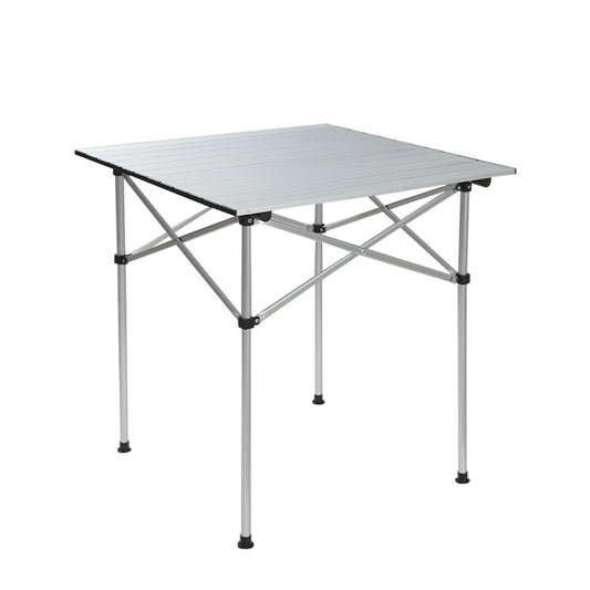 Weisshorn 70CM Folding Camping Table - Lightweight Aluminium, 30KG Capacity, Portable