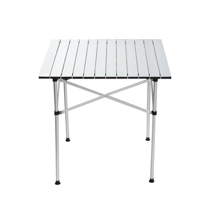 Weisshorn 70CM Folding Camping Table - Lightweight Aluminium, 30KG Capacity, Portable