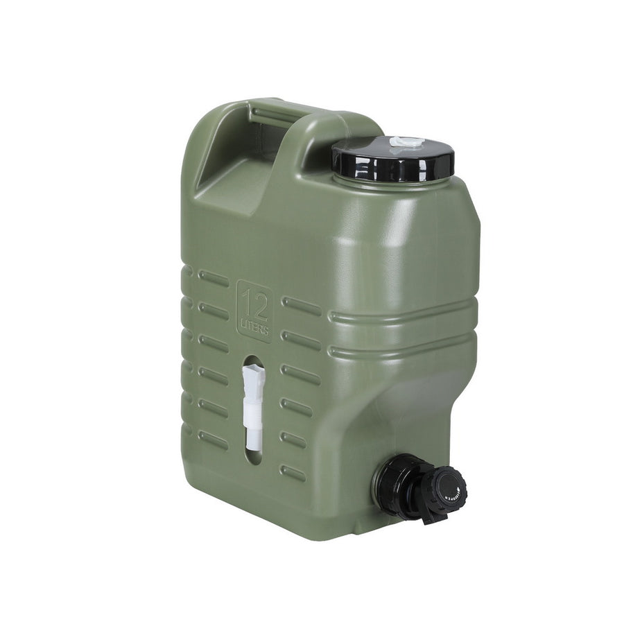 Weisshorn 12L Water Container - Food Grade PE, Adjustable Faucet, Easy Carry - SuperSaverAU - view 1