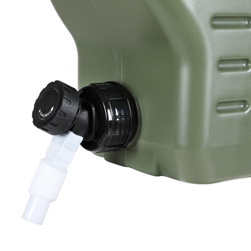 Weisshorn 12L Water Container - Food Grade PE, Adjustable Faucet, Easy Carry - SuperSaverAU - view 3
