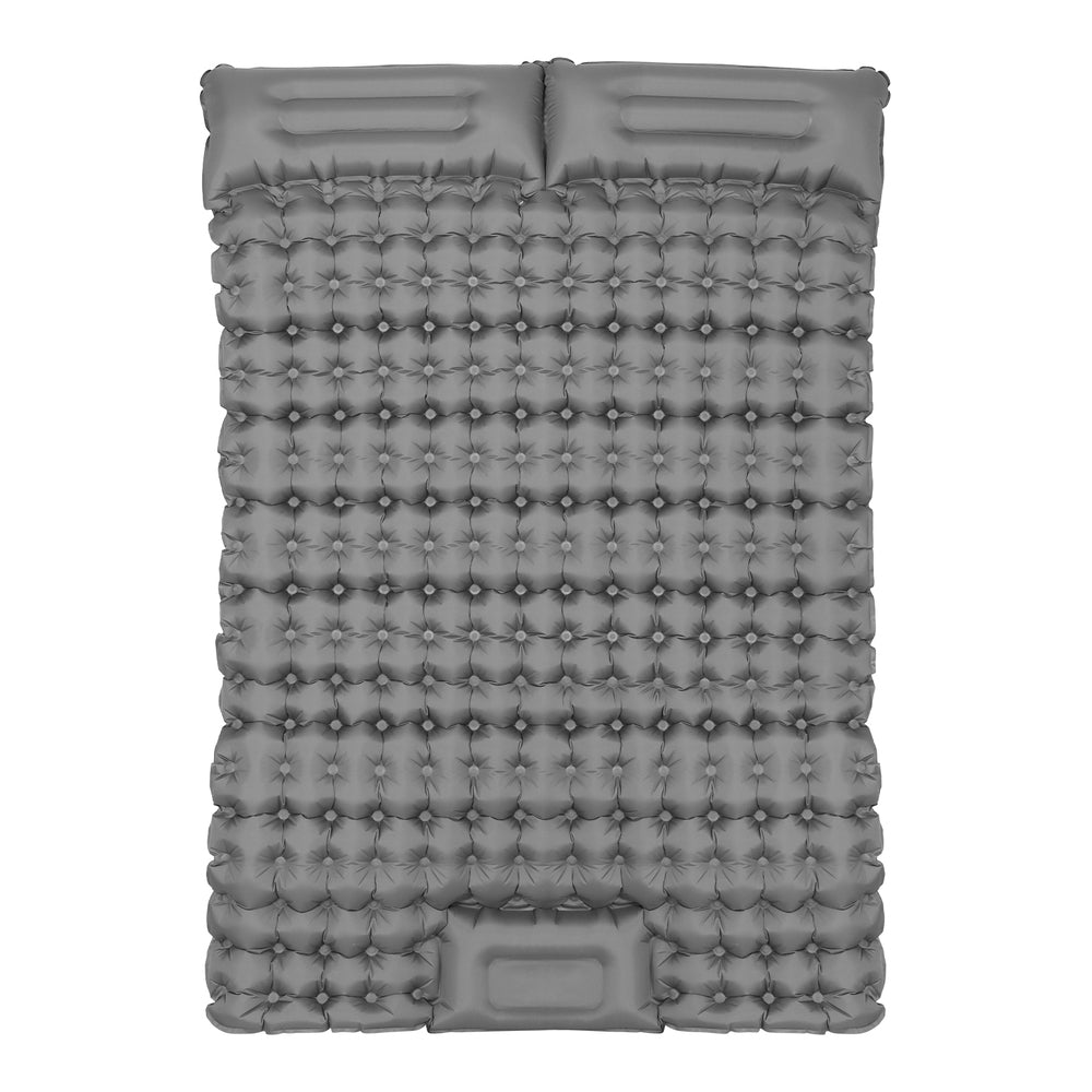 Weisshorn Self-Inflating Mat 200x140cm, 9cm Thick, Water-Resistant, Carry Bag - SuperSaverAU - view 3