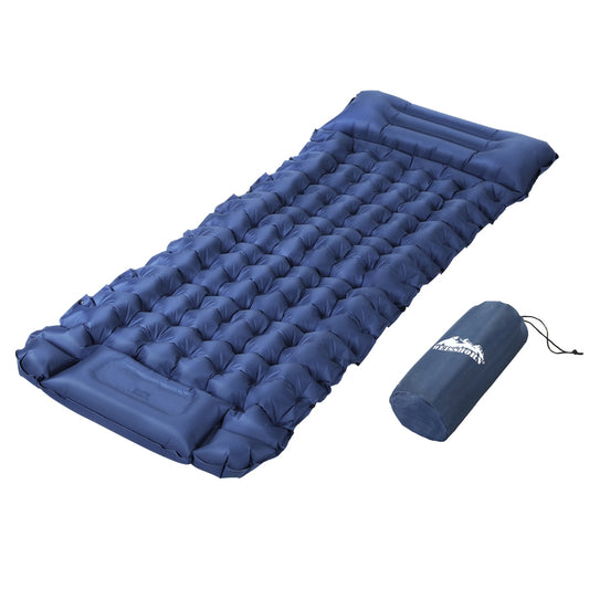 Weisshorn Self-Inflating Mat 200x70cm 9cm Thick Water-Resistant with Carry Bag