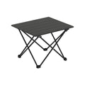 Weisshorn Folding Camping Table 40CM Aluminium Roll Up Portable 30KG Capacity - SuperSaverAU - view 1
