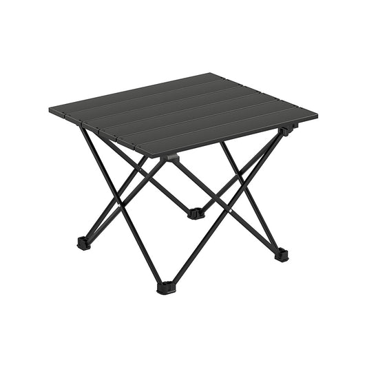 Weisshorn Folding Camping Table 40CM Aluminium Roll Up Portable 30KG Capacity