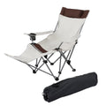 Weisshorn Camping Chair Reclining Adjustable Portable Outdoor Folding Lightweight - SuperSaverAU - view 1