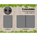 Weisshorn Double Self-Inflating Mat 199x137cm, Water Resistant, 4cm Foam - SuperSaverAU - view 3