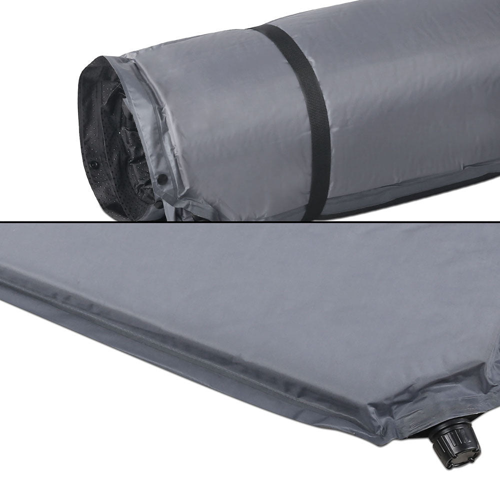 Weisshorn Double Self-Inflating Mat 199x137cm, Water Resistant, 4cm Foam - SuperSaverAU - view 6