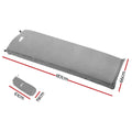 Weisshorn Self-Inflating Mat 187x66cm, 9.5cm Thick, Water Resistant, Grey - SuperSaverAU - view 2
