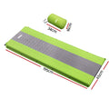 Weisshorn Self-Inflating Mat 195x65x2.5cm Green, Water Resistant, Joinable, Carry Bag - SuperSaverAU - view 2