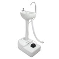 Weisshorn Portable Handwash Stand 19L with Foot Pump & Towel Rack - SuperSaverAU - view 1