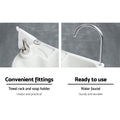 Weisshorn Portable Handwash Stand 19L with Foot Pump & Towel Rack - SuperSaverAU - view 4
