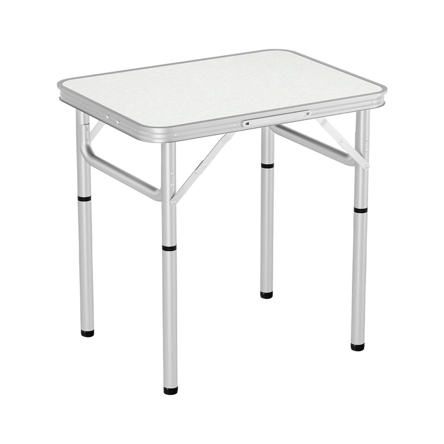 Weisshorn 60CM Adjustable Portable Camping Table - Lightweight, Rust-Resistant MDF - SuperSaverAU - view 1