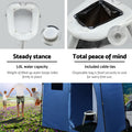 Weisshorn Portable Folding Camping Toilet 120kg Capacity with Anti-Slip Legs - SuperSaverAU - view 6