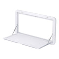 Weisshorn Caravan Table 800 x 450mm Folding Lockable White - SuperSaverAU - view 1