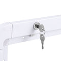 Weisshorn Caravan Table 800 x 450mm Folding Lockable White - SuperSaverAU - view 5